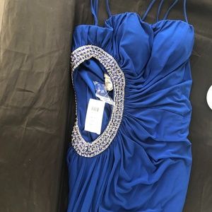 Cache'  Royal Blue Long Gown -Size 10